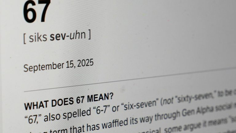Dictionary.com’s word of the year is ‘6-7.’ What does it mean?