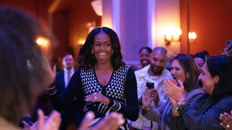 Michelle Obama discusses her fashion evolution in a new book