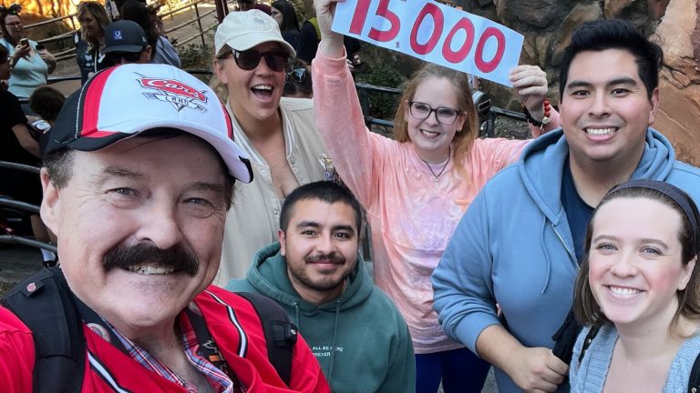 California man takes 15,000th spin on Disneyland ride inspired by ‘Cars’ film