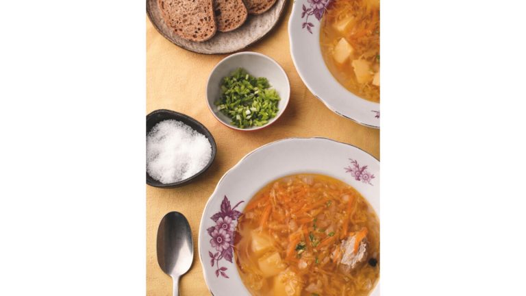 Fermented vegetables shine in this authentic Ukrainian recipe